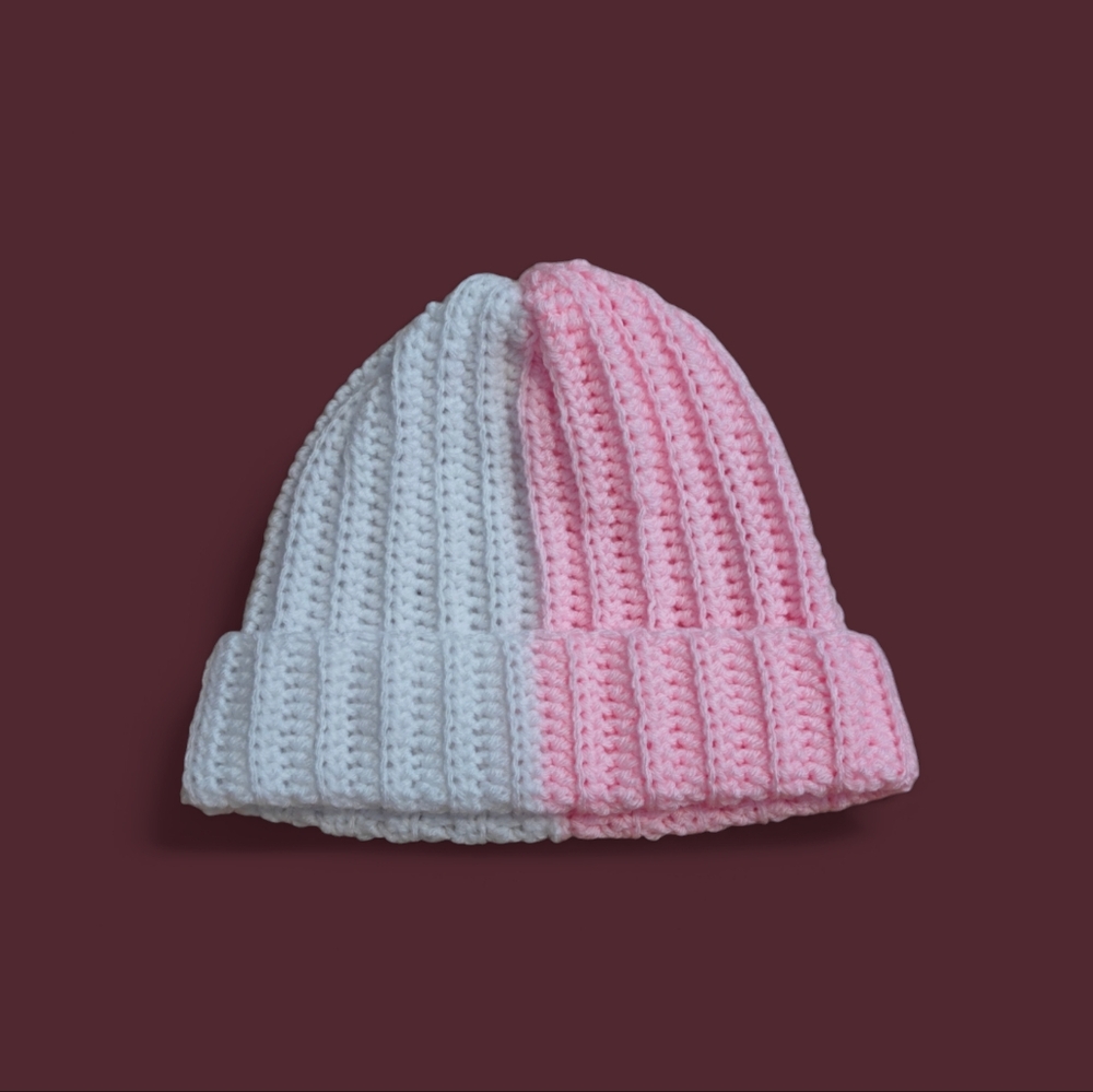 Handmade crochet beanie